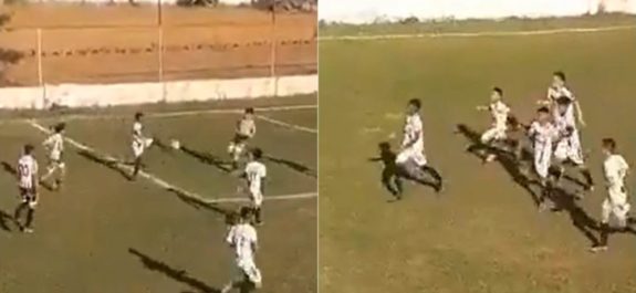 VIDEO El espectacular gol de un niño de 12 años que podría ganar el premio Puskás