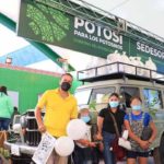 Potosinos se inscriben a programas sociales de Gobierno en la FENAPO