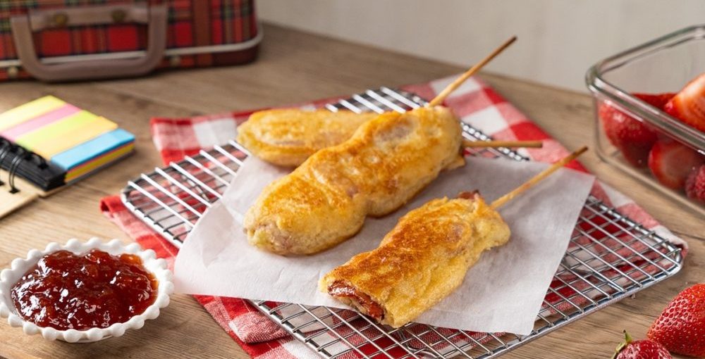 Te recomendamos hacer estas deliciosas Banderillas de Tocino con Harina de  Hot Cakes – El Heraldo de San Luis Potosí.