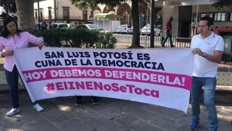 Inicia La Marcha Por La Defensa Del Ine En San Luis Potosí El Heraldo De San Luis Potosí 4691