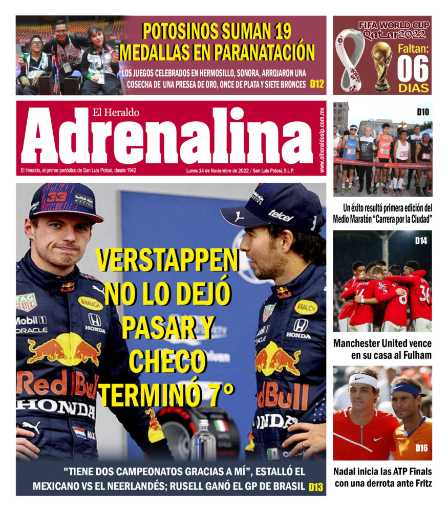 Portada Adrenalina