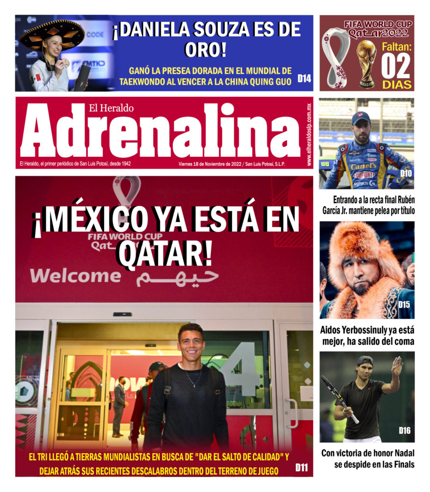 Portada Adrenalina