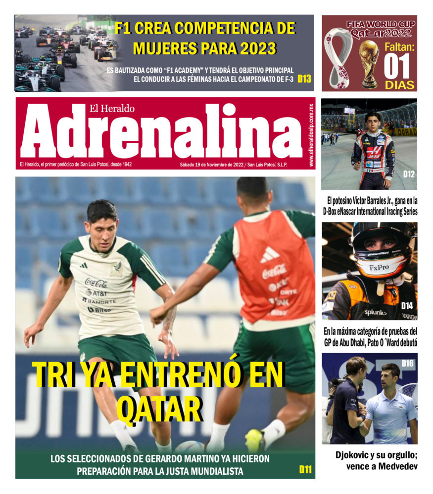 Portada Adrenalina