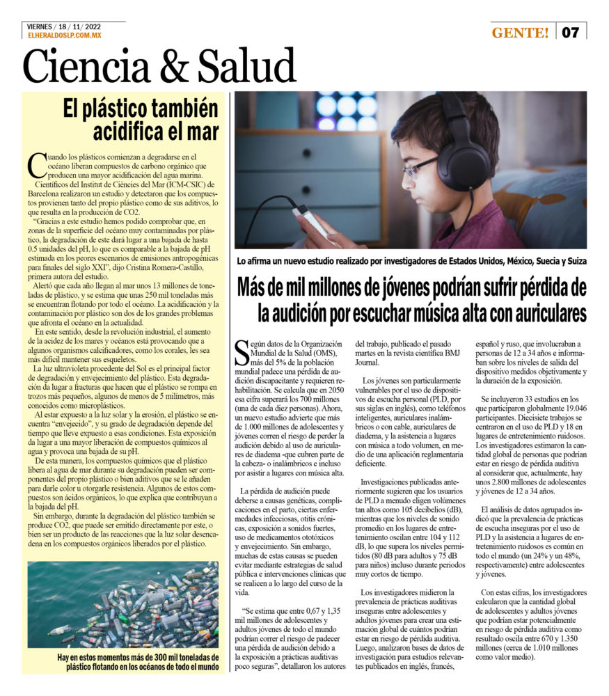 Portada Ciencia y Tecnología