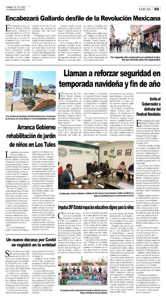 Portada Estado