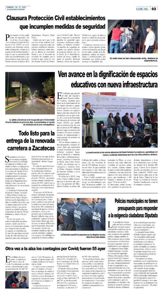 Portada Estado