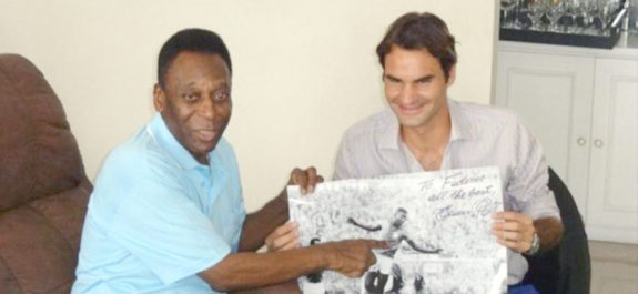 Federer envía emotivo mensaje tras el fallecimiento de Pelé