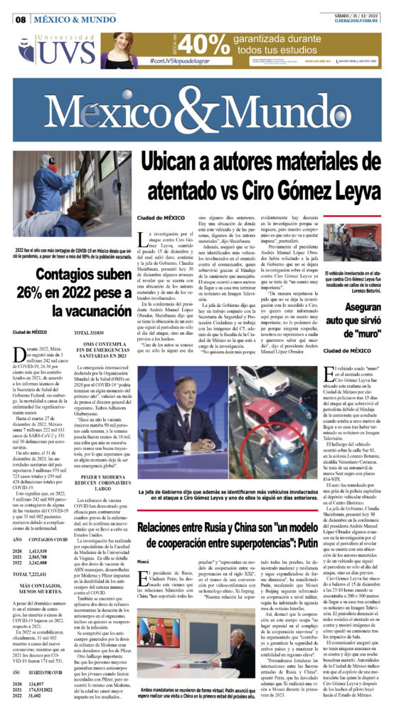 Portada Nacional e Internacional