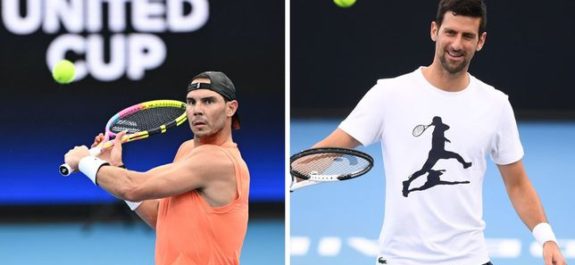 Ya entran en Australia, Nadal y Djokovic