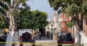 En Guanajuato, comando ataca el palacio municipal de Tarimoro, con saldo de un muerto y una lesionada