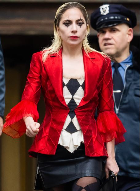 Lady Gaga is shown as Harley Quinn for the movie in 'Joker: Folie a ...