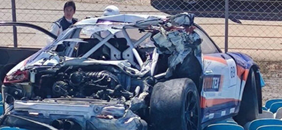 Impactante accidente