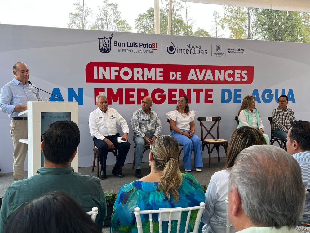 Interapas Presenta El Primer Informe De Avances Del Plan Emergente De Agua El Heraldo De San 0333