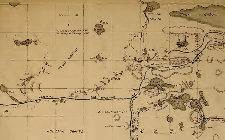 19th century map shows beaver dams can last for more than a century ...