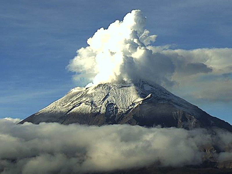 Popocatépetl registra