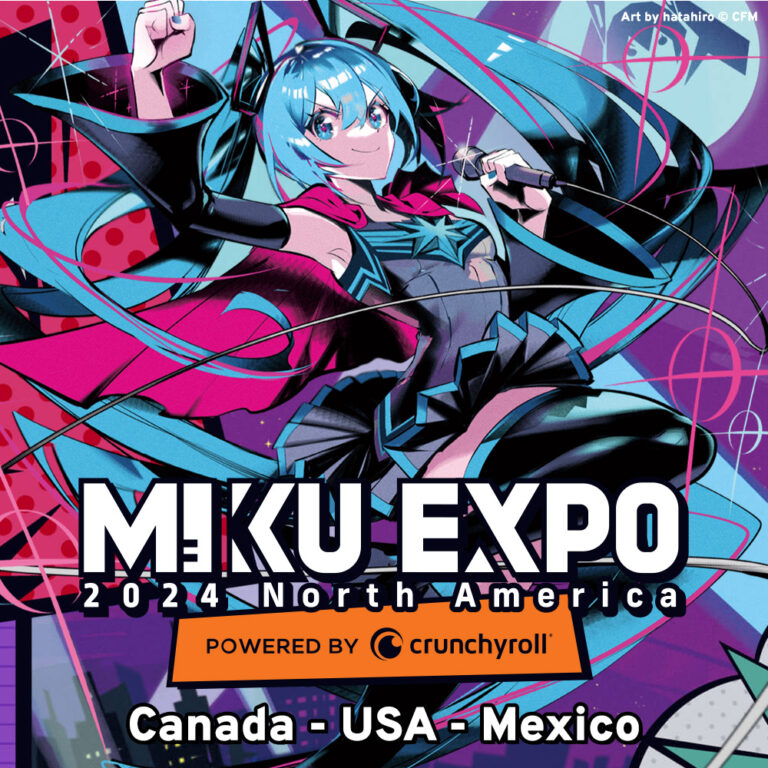 Hatsune Miku volverá a la Ciudad de México con la Expo Miku 2024 El