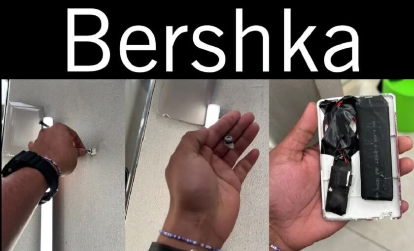 Cuidado! Joven descubre cámara oculta en probadores de Bershka 