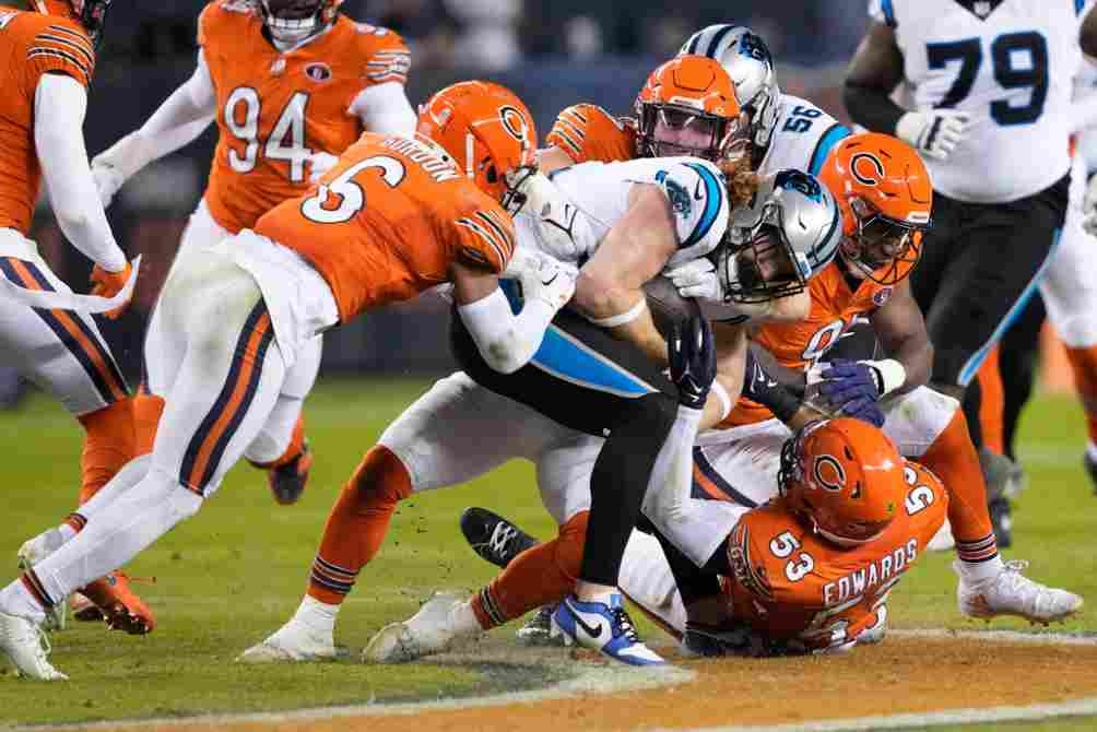 NFL Carolina Panthers se hunde más tras derrota ante Chicago Bears