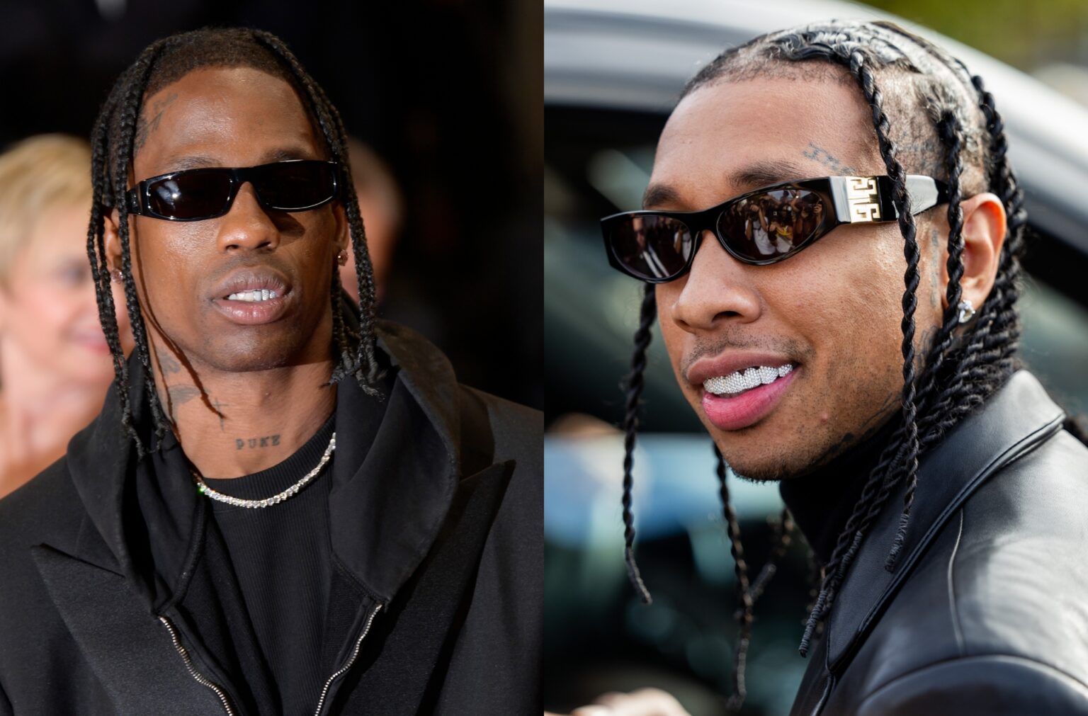 Tyga y Travis Scott, famosos raperos, se pelean a golpes en Cannes El