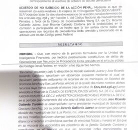 FGR cierra caso contra Gallardo Cardona