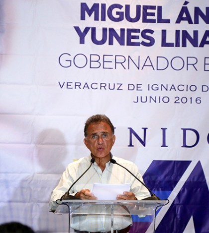 Promueve Yunes Linares indagatoria contra saqueadores de Veracruz