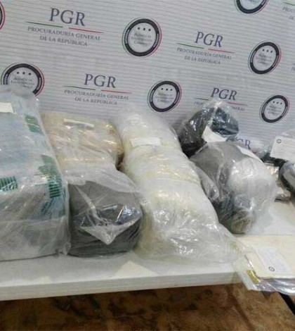 Asegura la PGR mariguana y cocaína en Yucatán