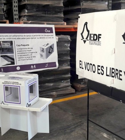 IEDF recicla material electoral para Consulta Ciudadana