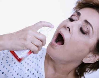 Infecciones en  boca y garganta