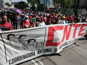 La CNTE inicia paro en escuelas de la Ciudad de México