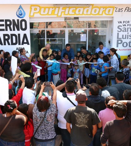 Gallardo Juárez sigue apostándole  a las purificadoras de Agua