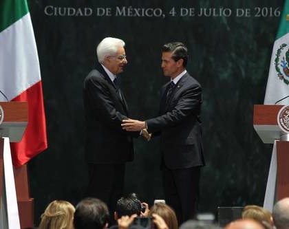 Establecen México e Italia hoja de ruta para asociación estratégica
