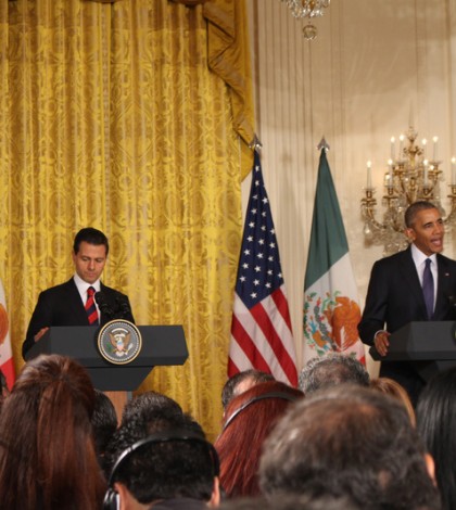 Encuentro Peña-Obama contrarrestó discurso xenófobo: Gamboa