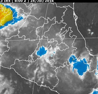 Se prevé cielo nublado y lluvias en el Valle de México: SMN