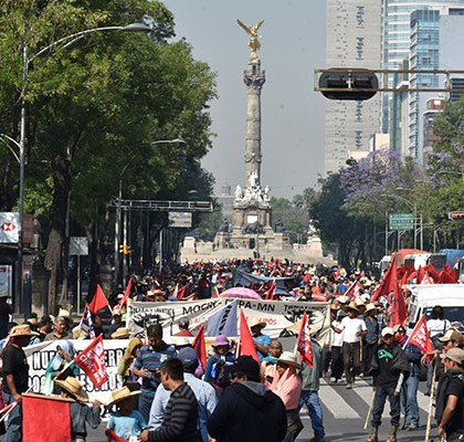 Dos marchas afectarán la Ciudad de México este jueves: SSP