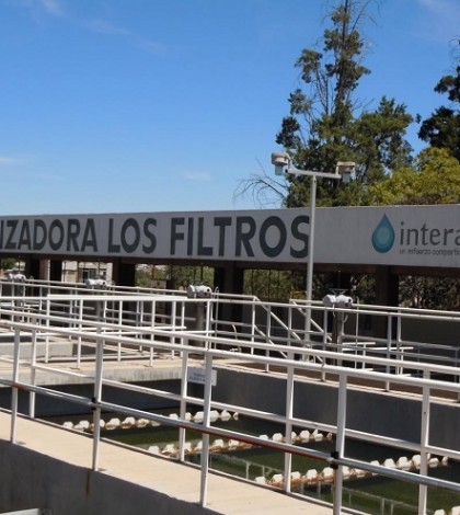 Detiene Interapas la operación de la planta potabilizadora Los Filtros