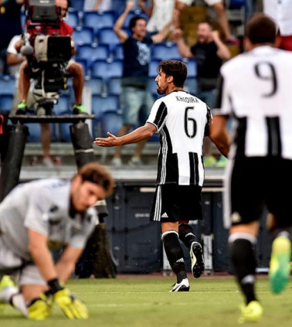 La Juventus y Khedira no dejaron dudas y vencieron a la Lazio