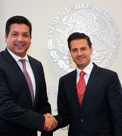 Peña Nieto y Cabeza de Vaca acuerdan trabajo conjunto por Tamaulipas