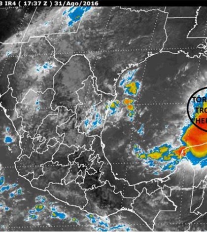 Se forma tormenta tropical ‘Hermine’ en el Golfo de México