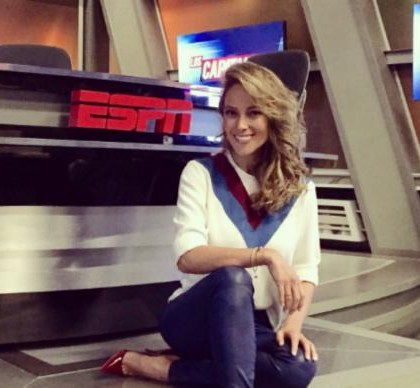 Vanessa Huppenkothen  y su primera vez en ESPN