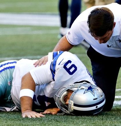 Romo, fuera por tiempo indefinido tras fractura en la espalda