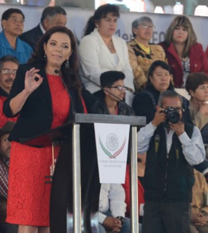 PRI no permitirá ni un sólo  agravio a Peña Nieto: Carolina Monroy
