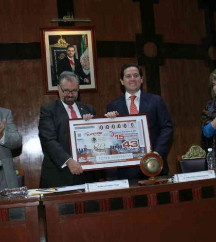 Lotería Nacional celebra el 80 Aniversario del TFJFA