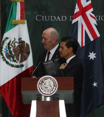 México y Australia trabajan para enfrentar retos globales: Peña Nieto