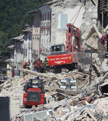 Decreta Italia jornada de luto nacional por sismo