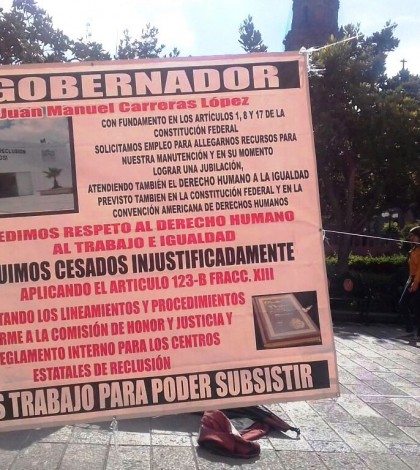 Ex custodios de La Pila exigen su reinstalación; aseguran que fueron despedidos injustamente