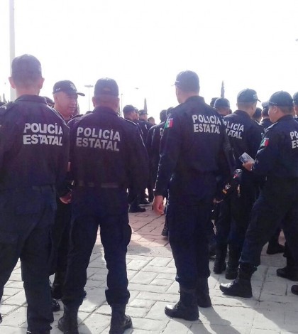 Policías Estatales amenazan con tomar las bases de la Secretaría de Seguridad Pública