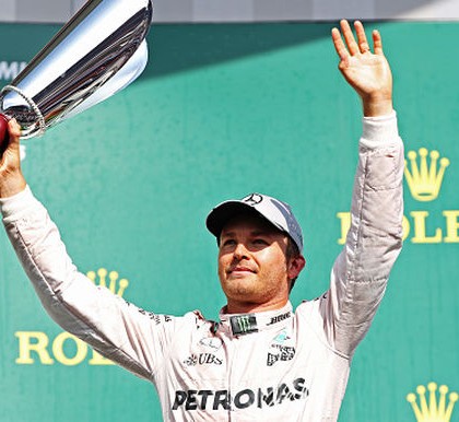 Nico Rosberg gana el Gran Premio de Bélgica