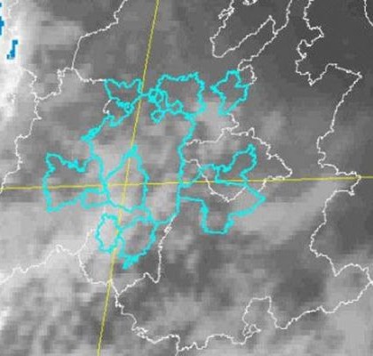 Se registrará cielo nublado con lluvias en el Valle de México: SMN