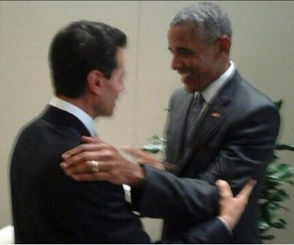 Se encuentran Peña Nieto y Obama en G20