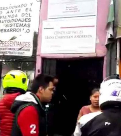 Desalojan CENDI en Tepito por fuga de gas